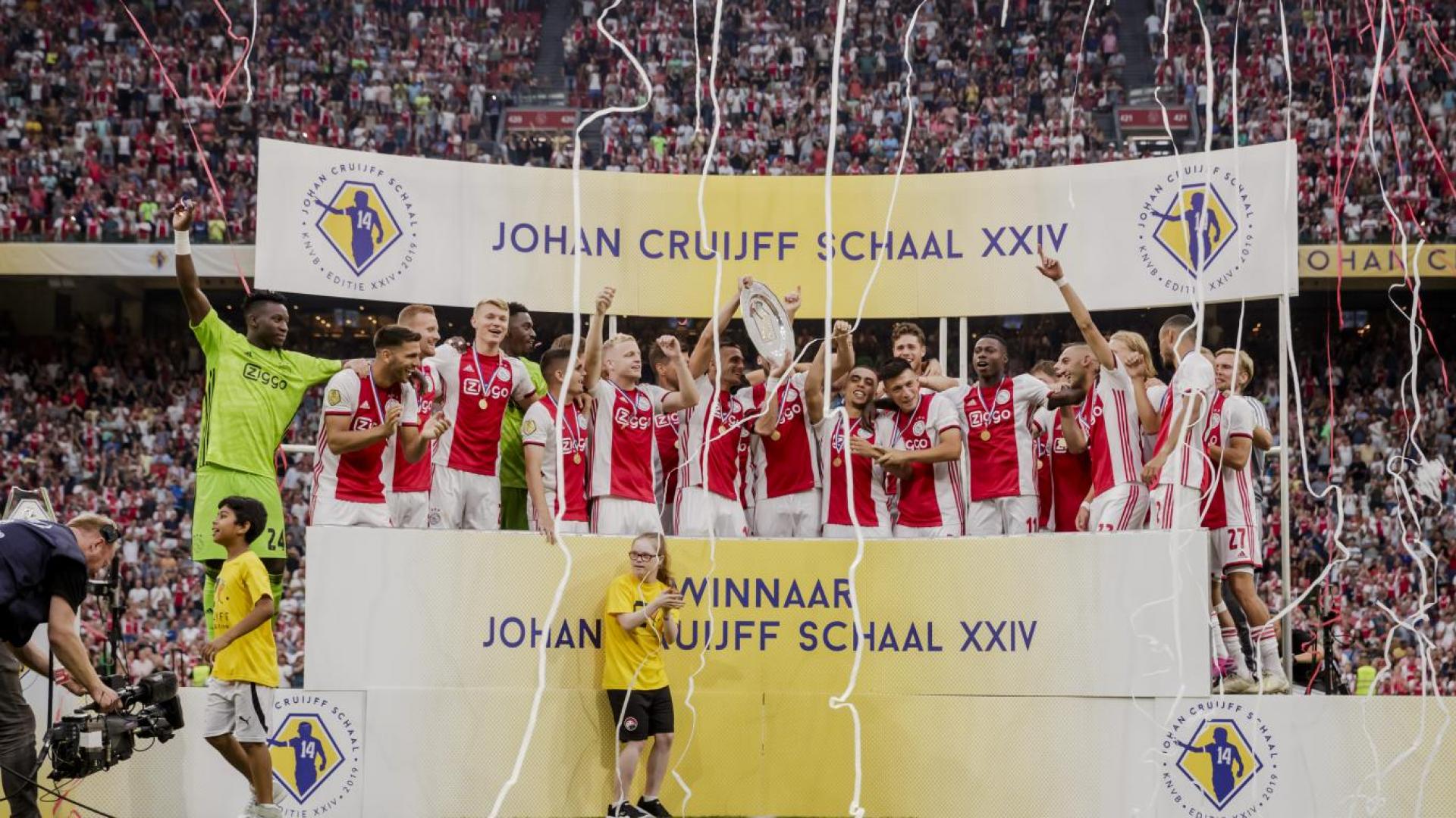 Ajax win the 2019 Johan Cruyff Shield KNVB