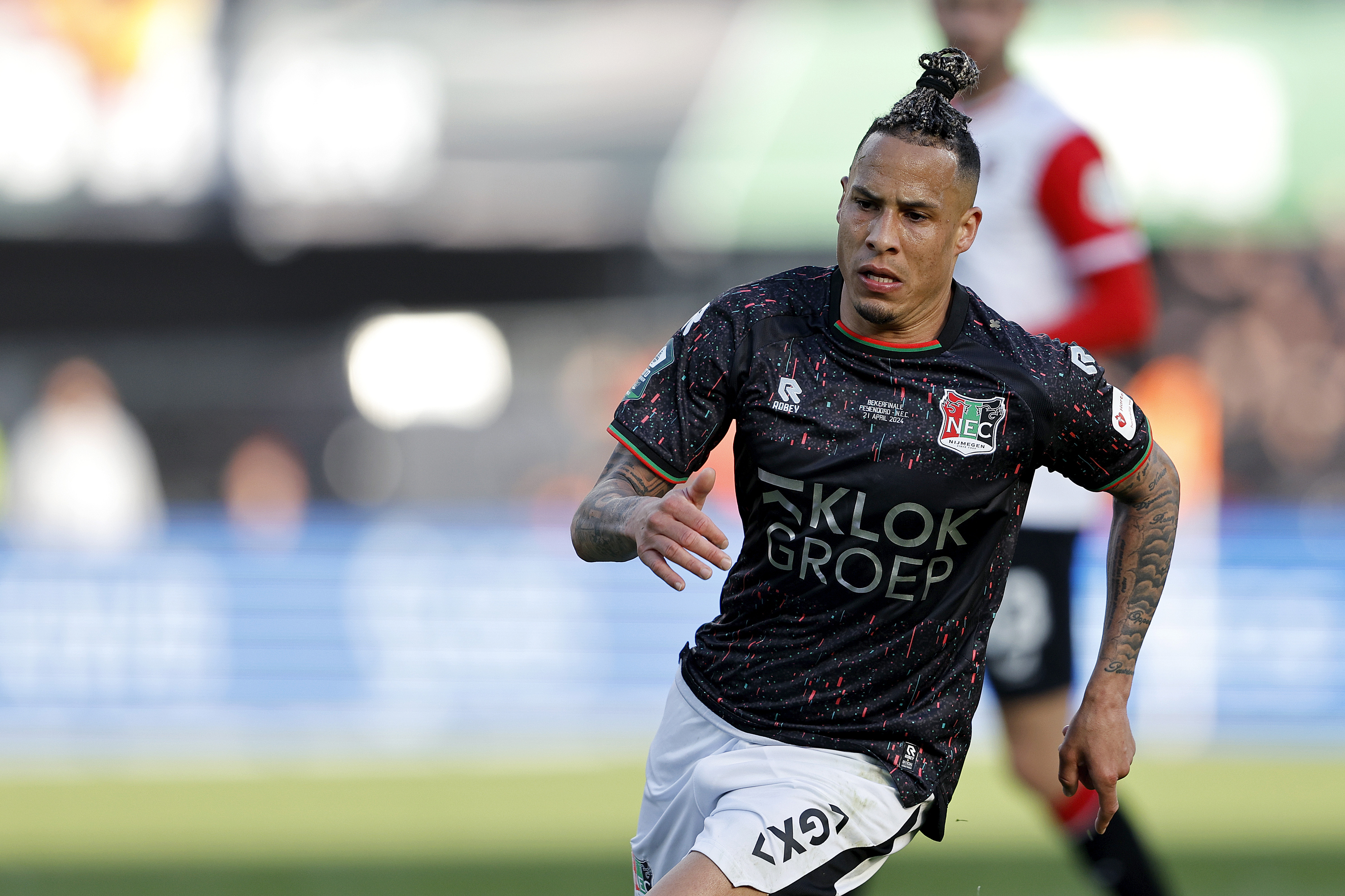 Chery (NEC Nijmegen) mist eerstvolgende duel