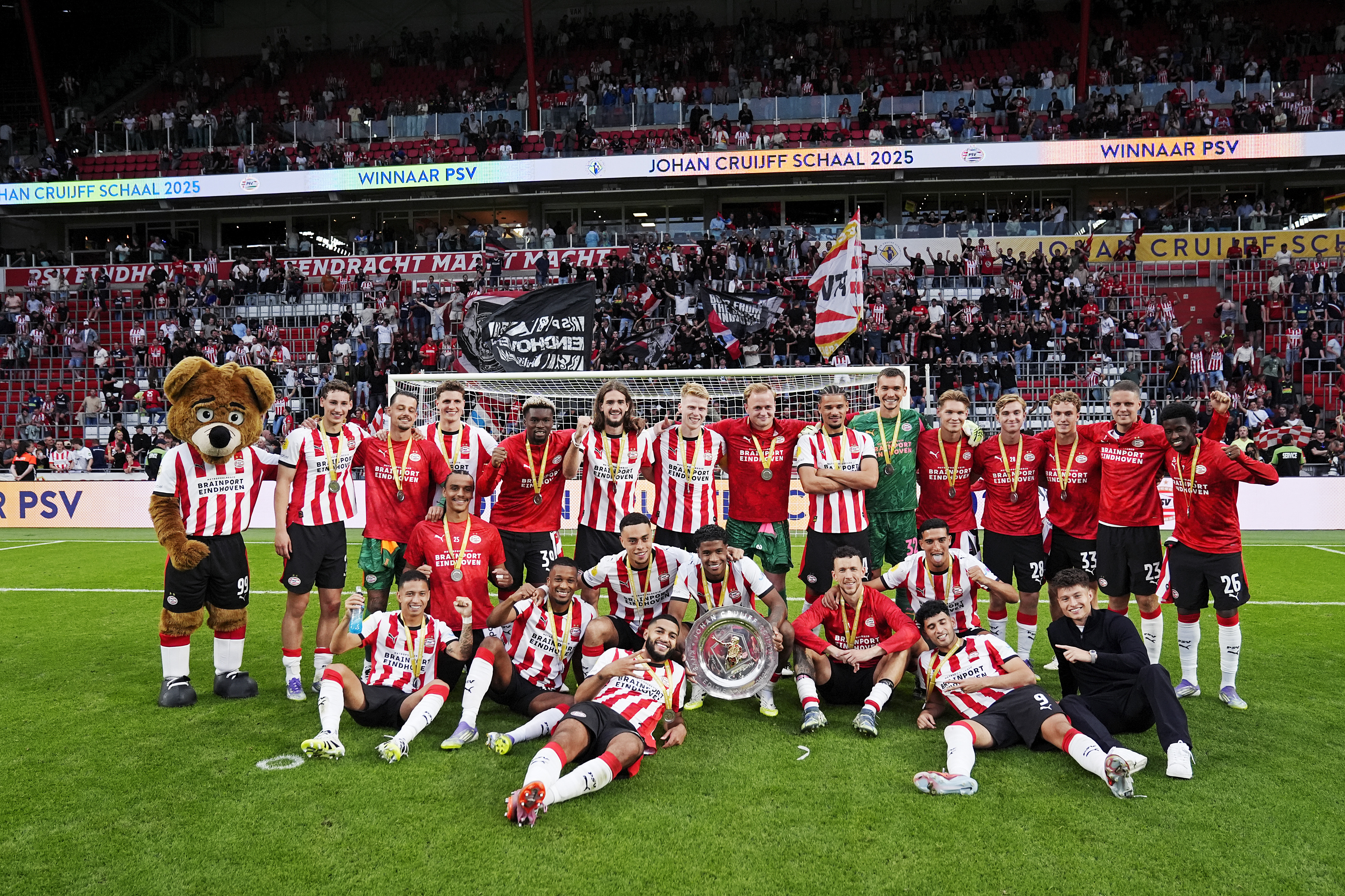 De Johan Cruijff Schaal is voor PSV