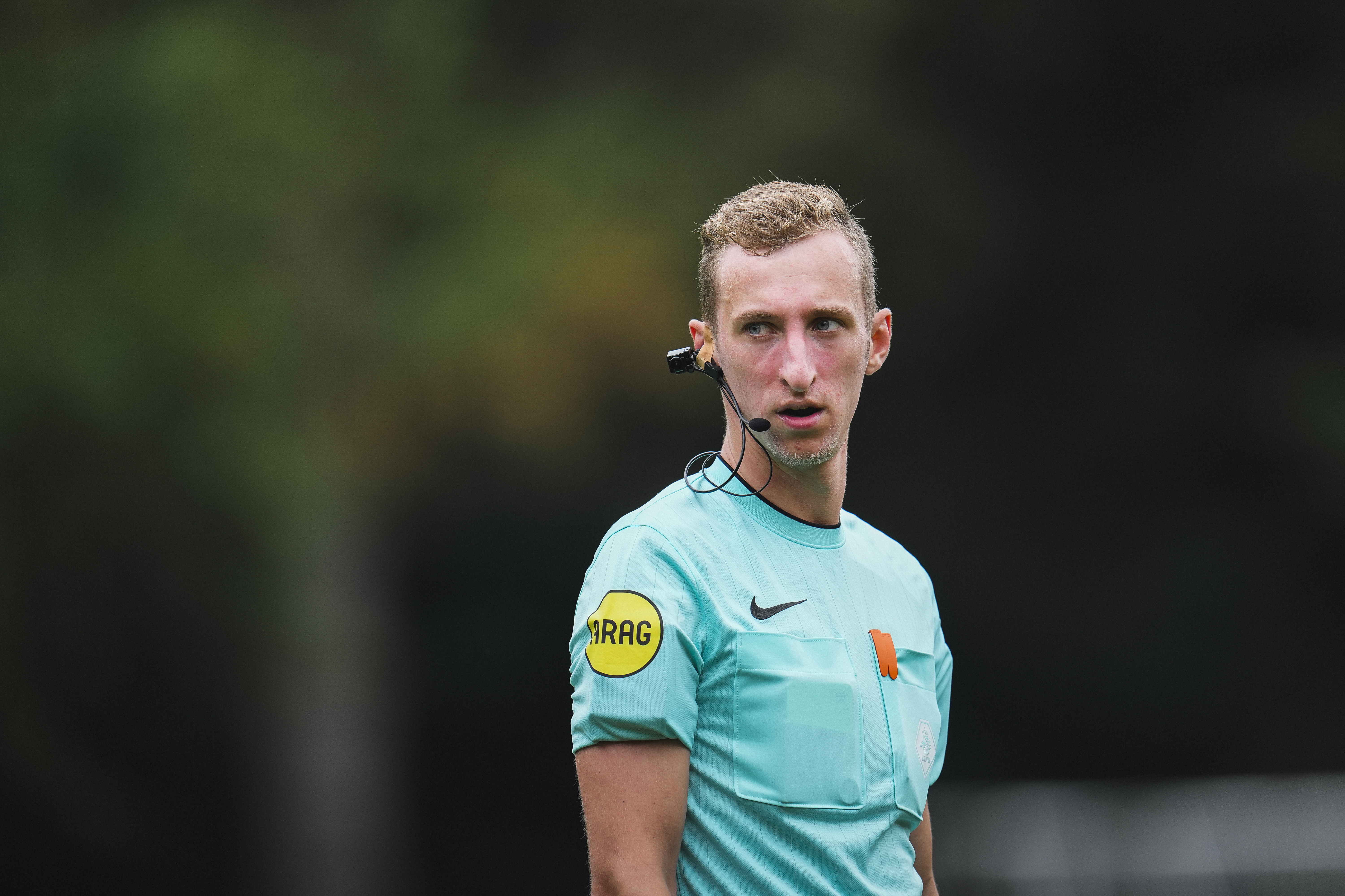 KNVB test Refcam tijdens de Otten Innovation Cup in Eindhoven