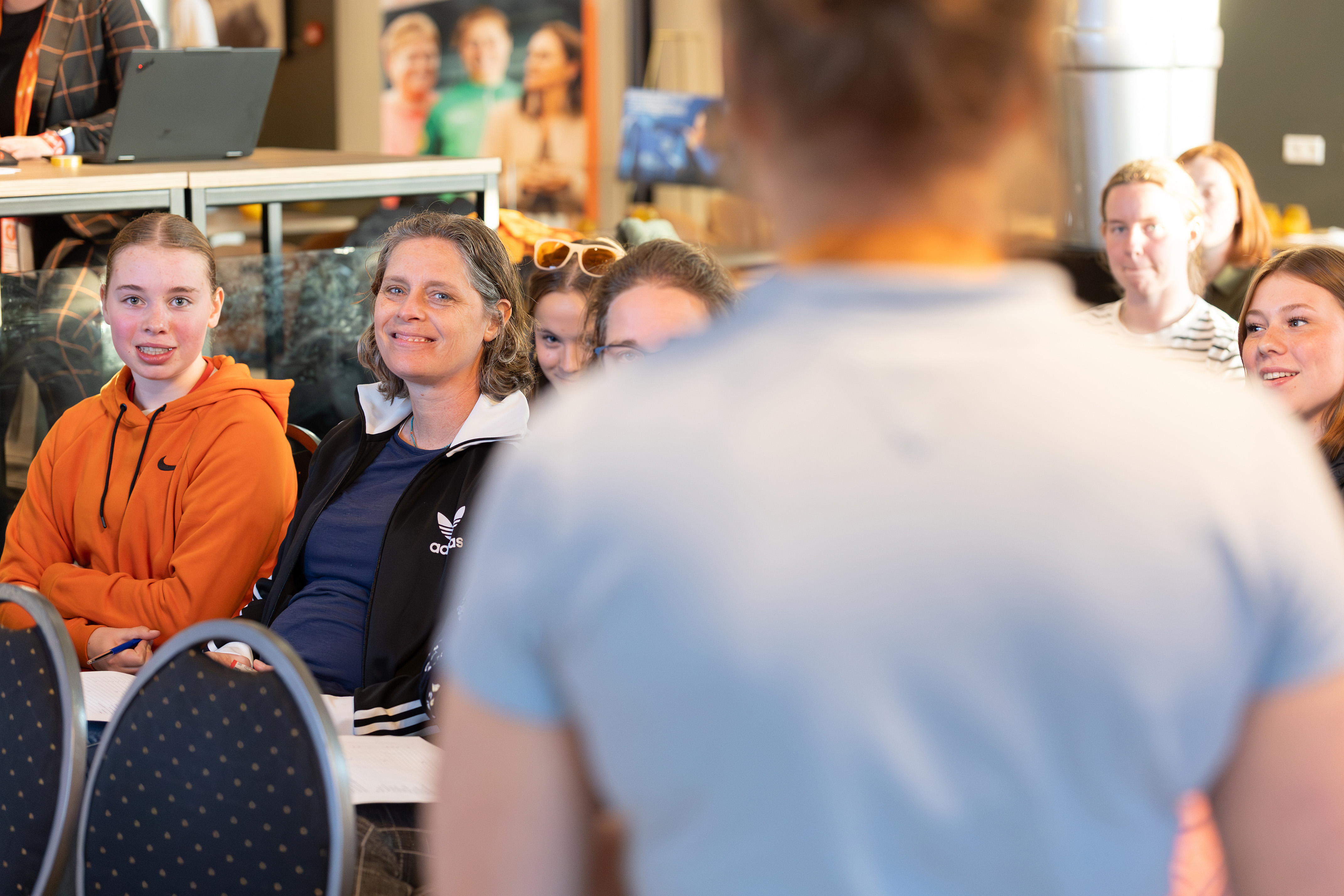Iris Zwart was bij Step In: 'Heel informatief, omdat het specifiek voor meiden en vrouwen is'