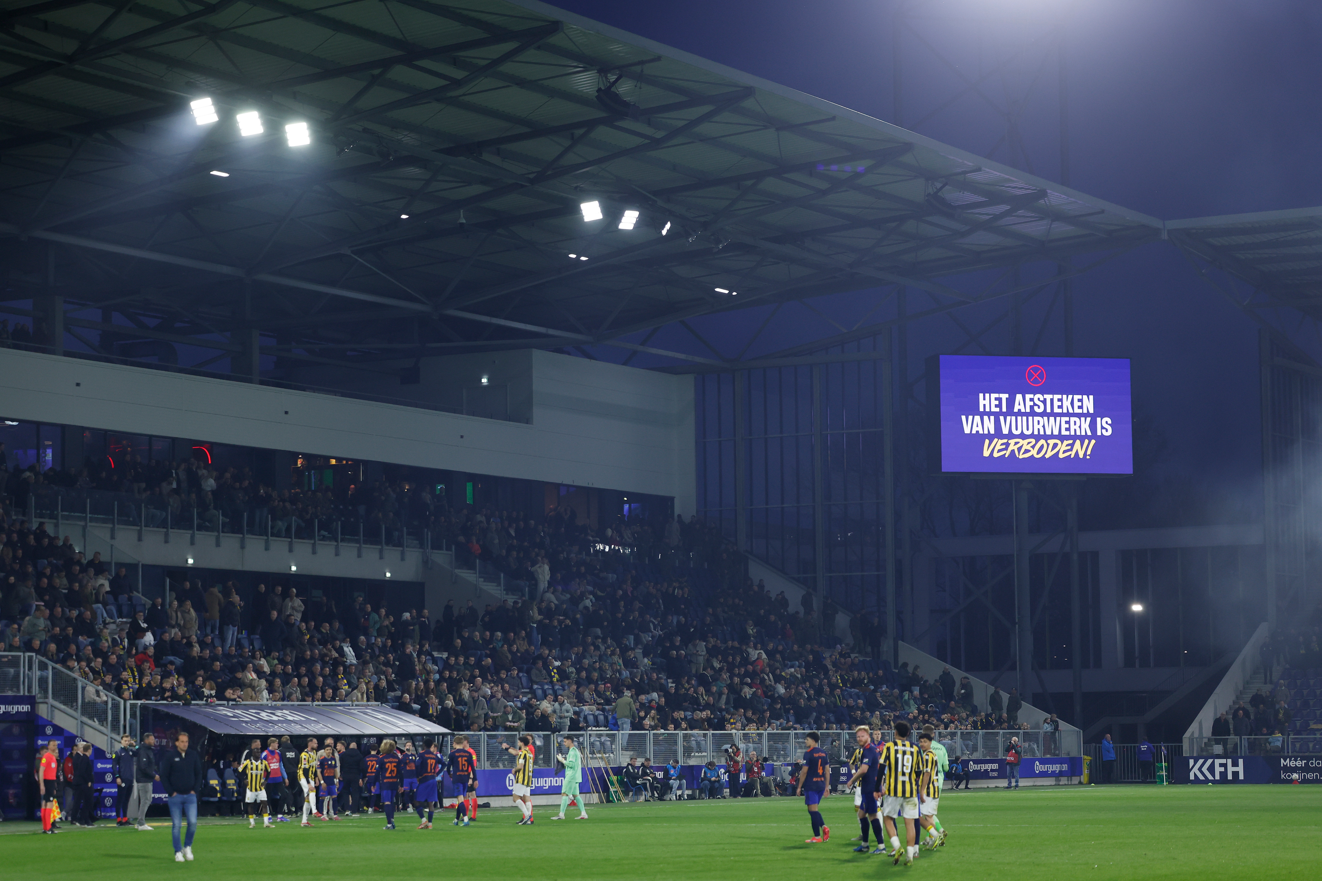 Wedstrijd Cambuur - Vitesse definitief gestaakt