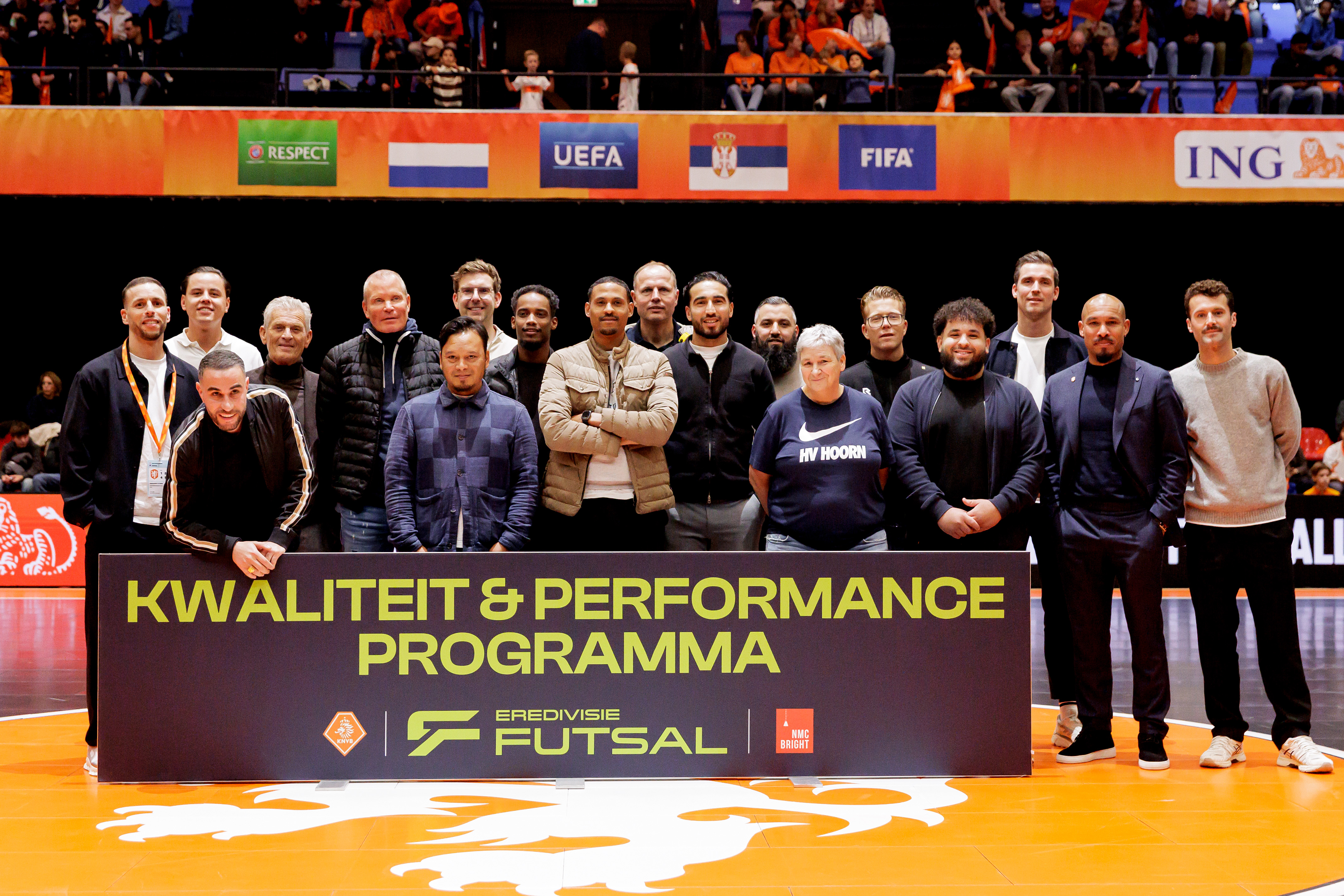 Eredivisie Futsalclubs samen aan de slag met Kwaliteit & Performance Programma