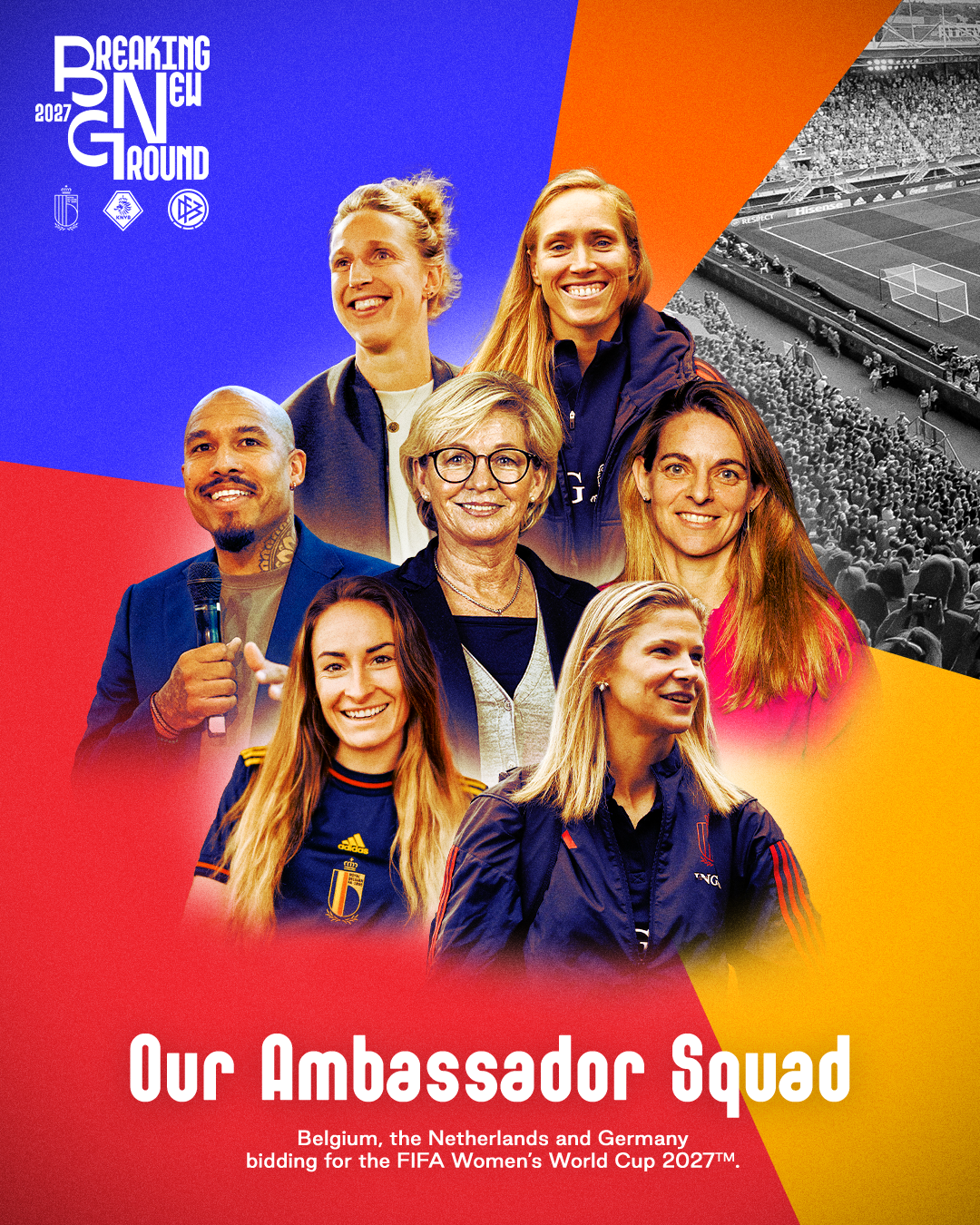 BNG2027: officiële lancering Ambassador Squad voor WK 2027 bid