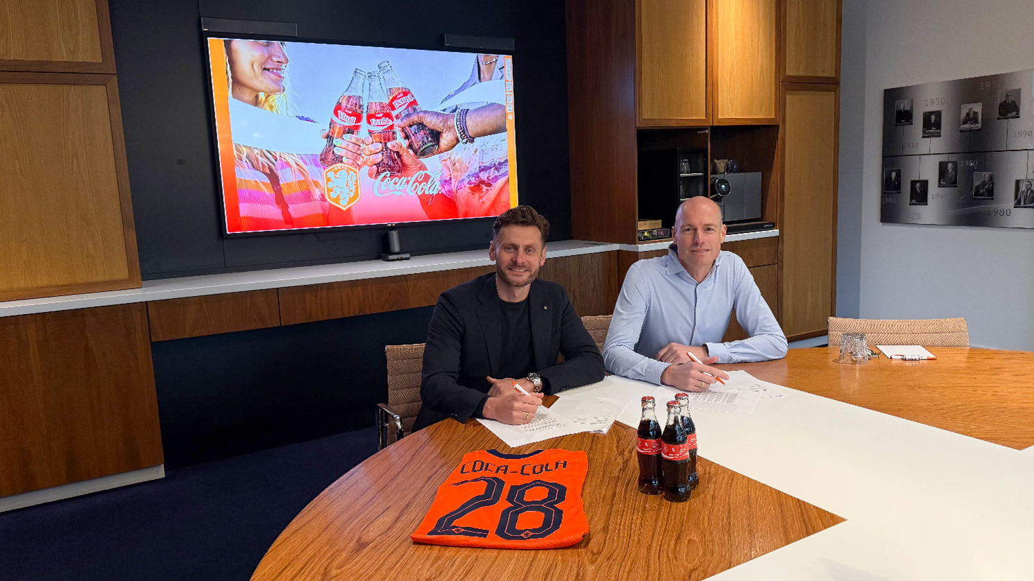 KNVB en Coca-Cola starten nieuw driejarig partnership voor Oranjefans
