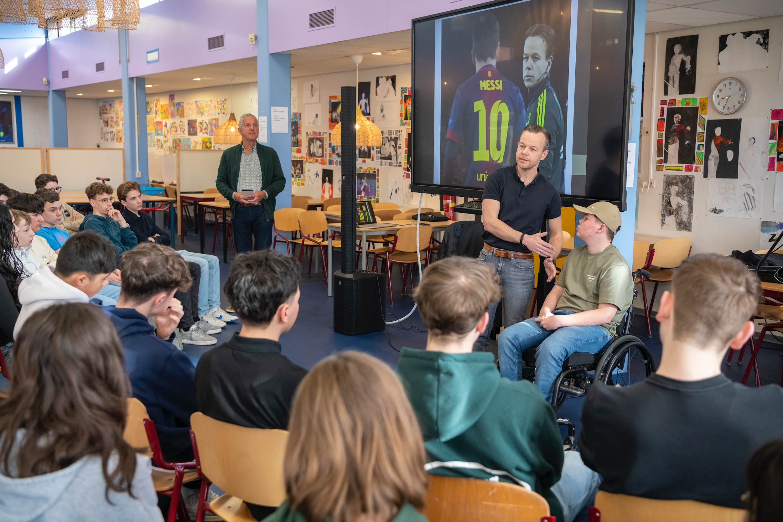 Stop schelden met KK; is de missie van assistent-scheidsrechter Angelo Boonman