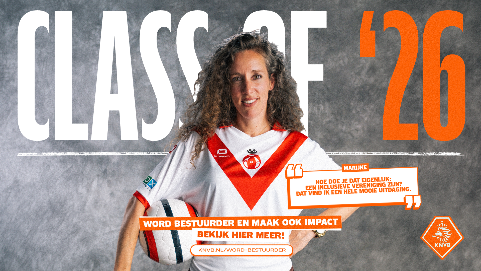 Marijke Beute is bestuurslid inclusie bij GRC Groningen