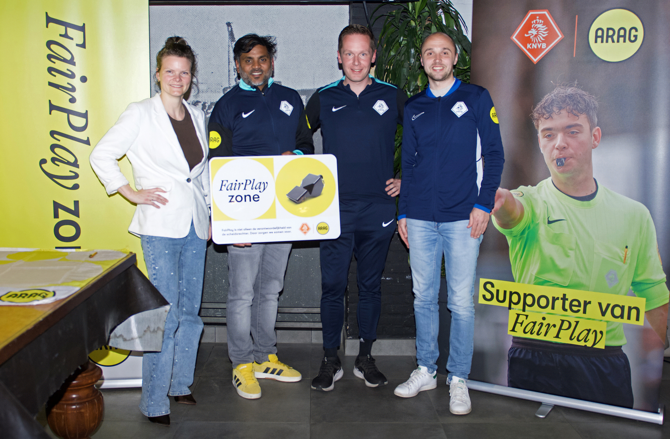 Oliveo ontvangt als achtste vereniging het driesterren KNVB | ARAG FairPlay certificaat