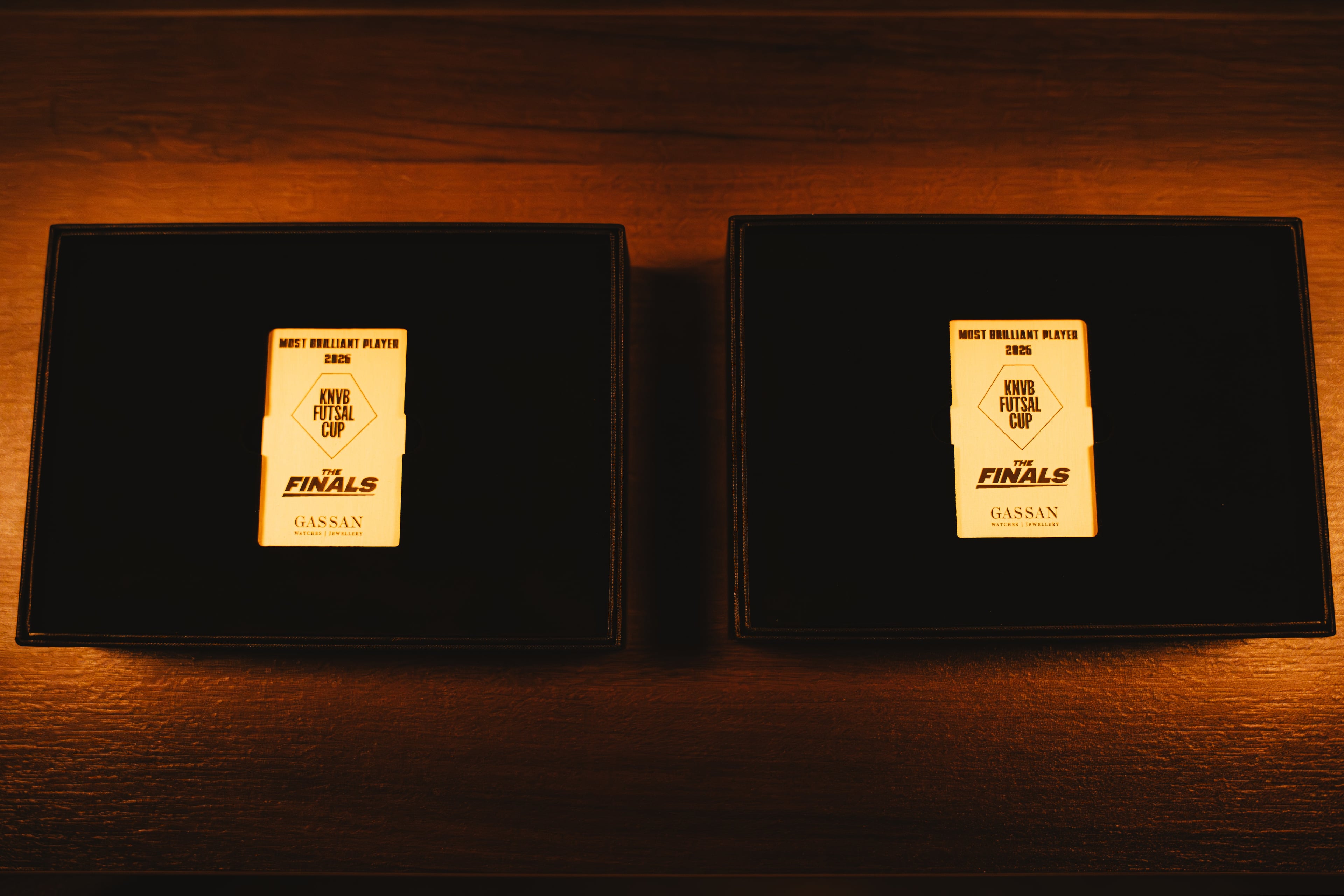 GASSAN verzorgt awards voor Most Brilliant Player bij KNVB Futsal Cup: The Finals