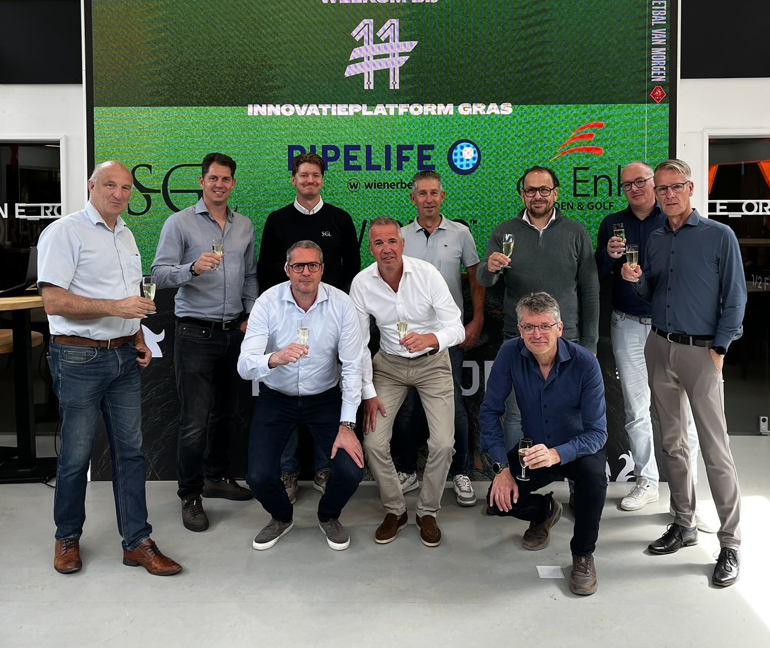 SGL, Pipelife en De Enk Groen & Golf sluiten zich aan bij Innovatieplatform Gras