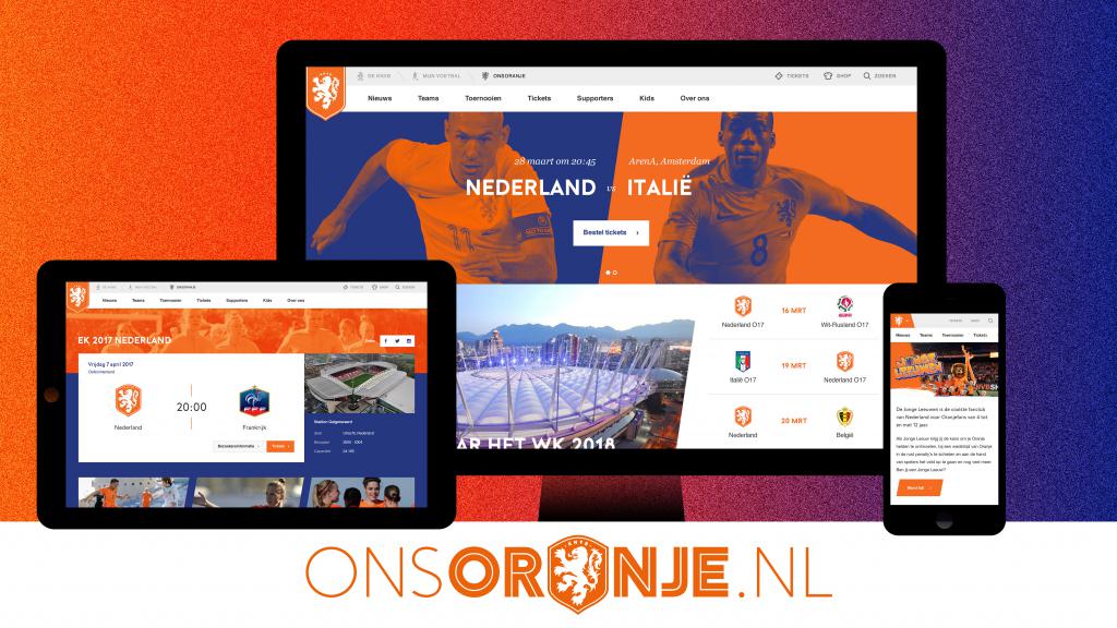 Geheel vernieuwde website OnsOranje.nl is live | KNVB