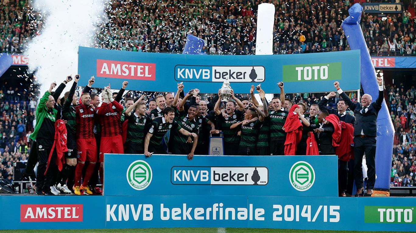 zonde valuta Beschietingen FC Groningen wint eerste KNVB beker | KNVB