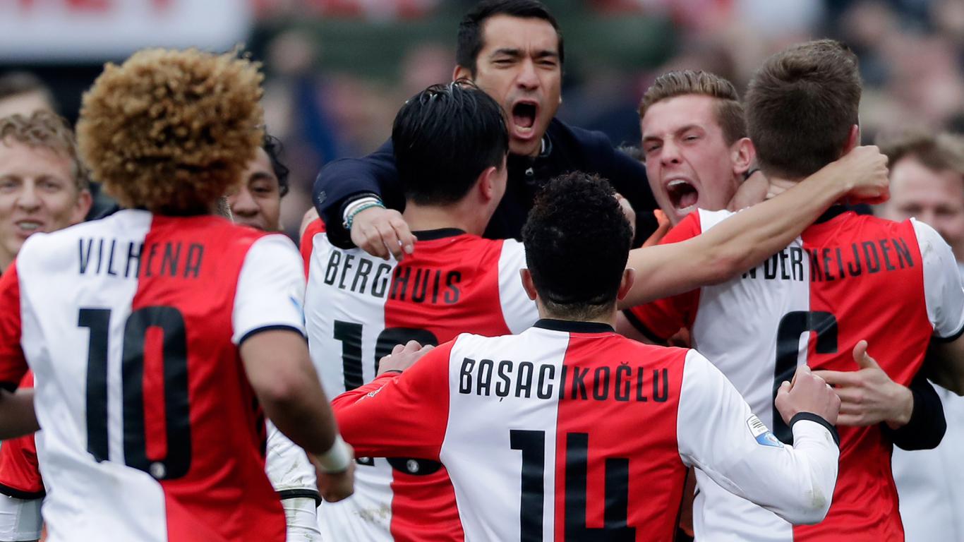Na achttien jaar kan Feyenoord zondag weer kampioen worden KNVB