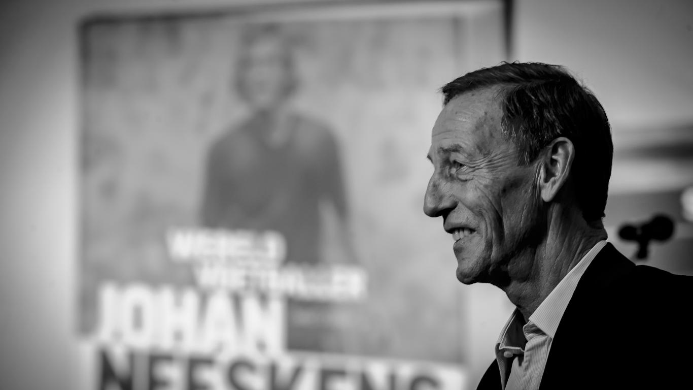 Johan Neeskens memorial service for invited guests at KNVB