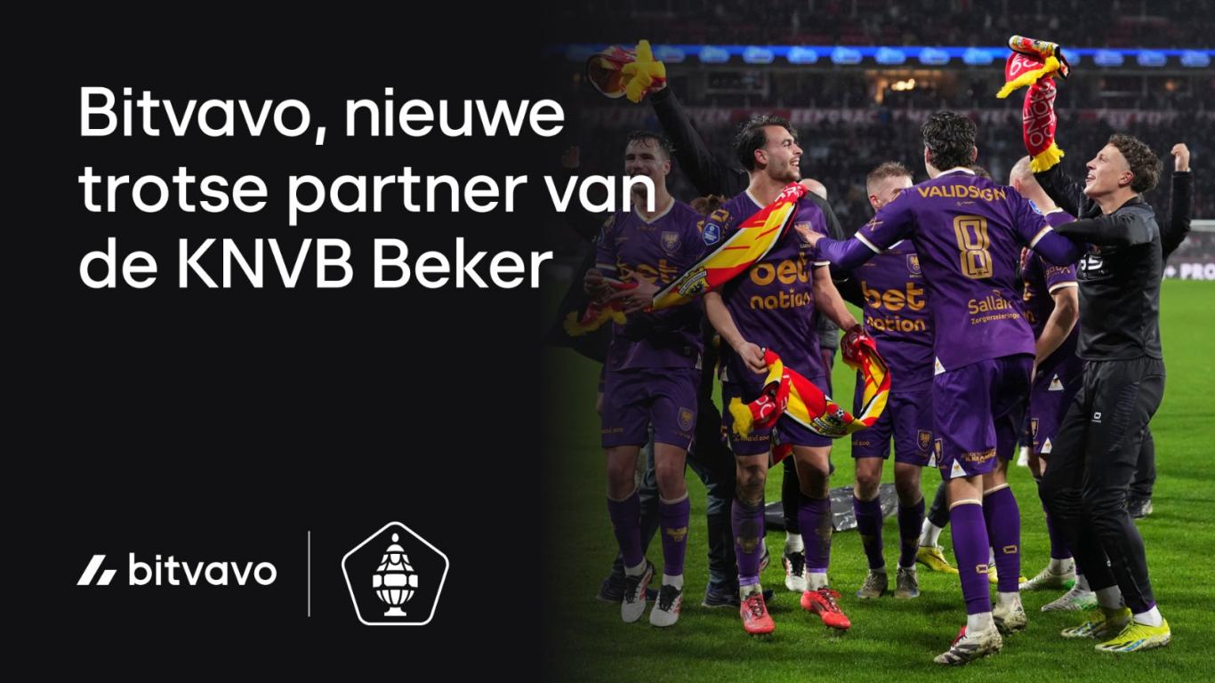 Bitvavo breidt samenwerking met de KNVB verder uit en sluit zich aan bij de  KNVB Beker | KNVB