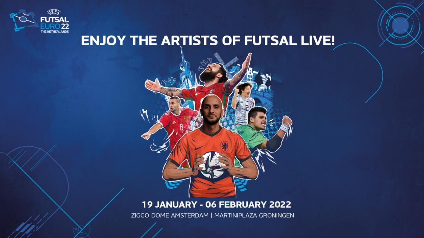 UEFA Futsal EURO 2022 update naar aanleiding van persconferentie 14  december 2021 | KNVB