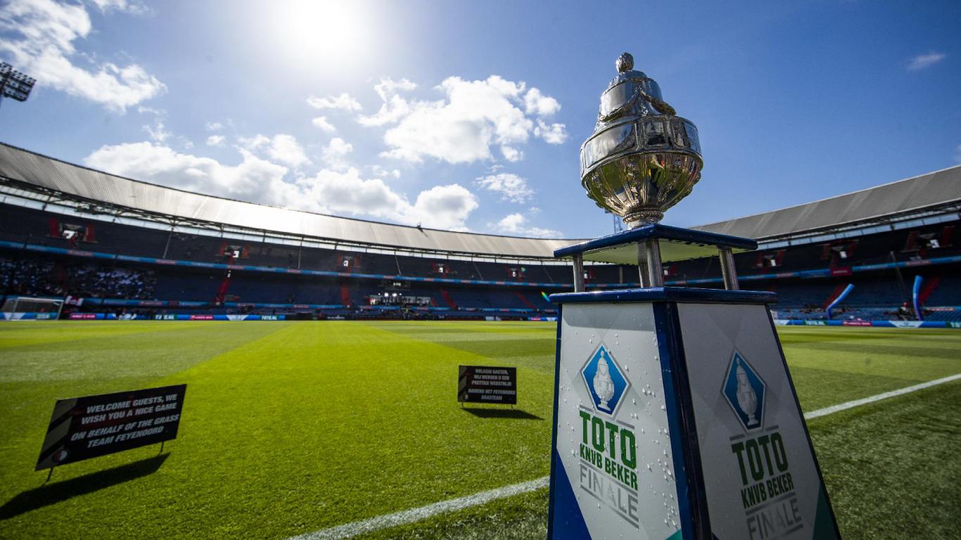 Finale TOTO KNVB Beker Definitief Zonder Publiek | KNVB