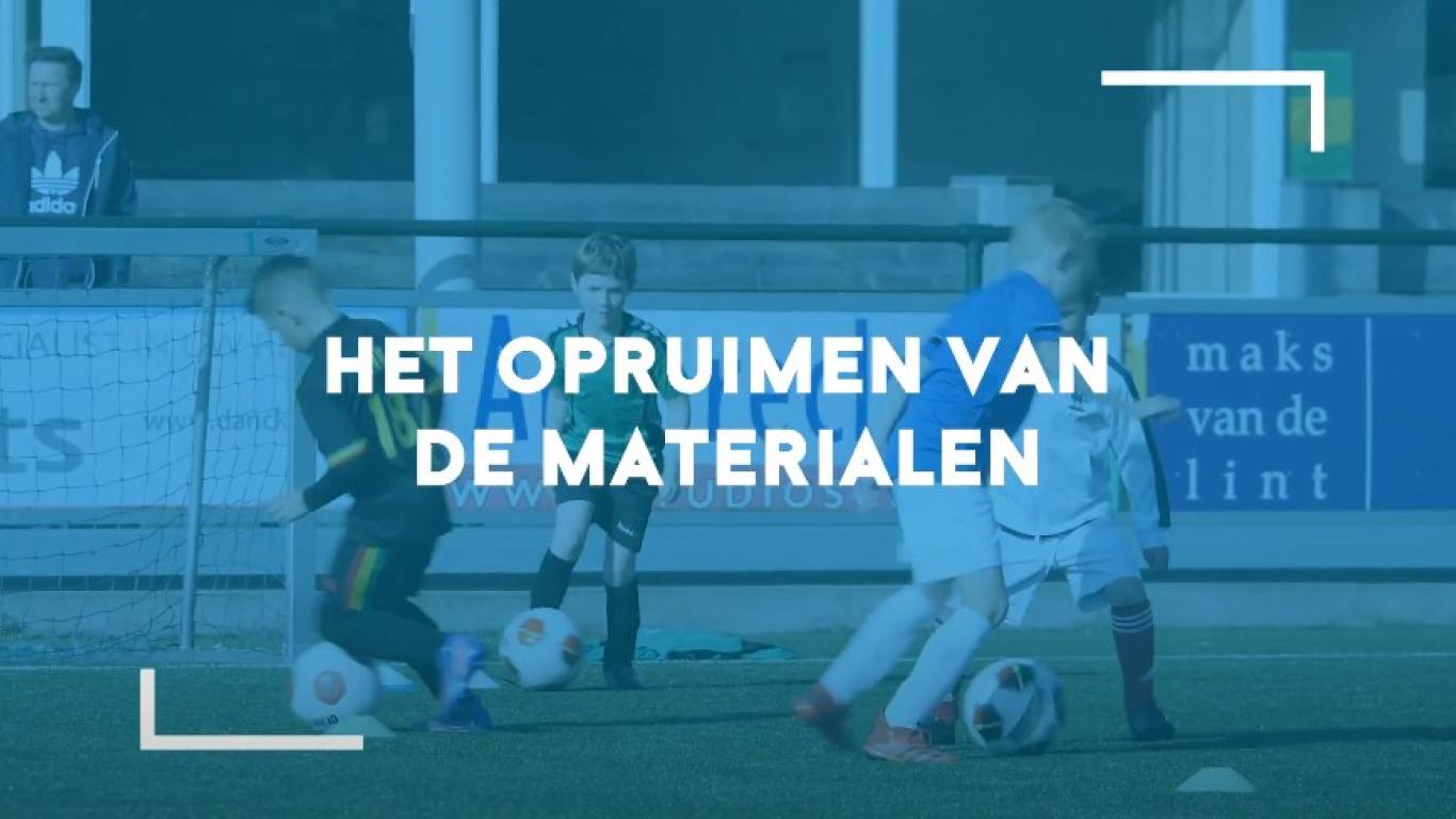 Het Opruimen Van De Materialen | KNVB