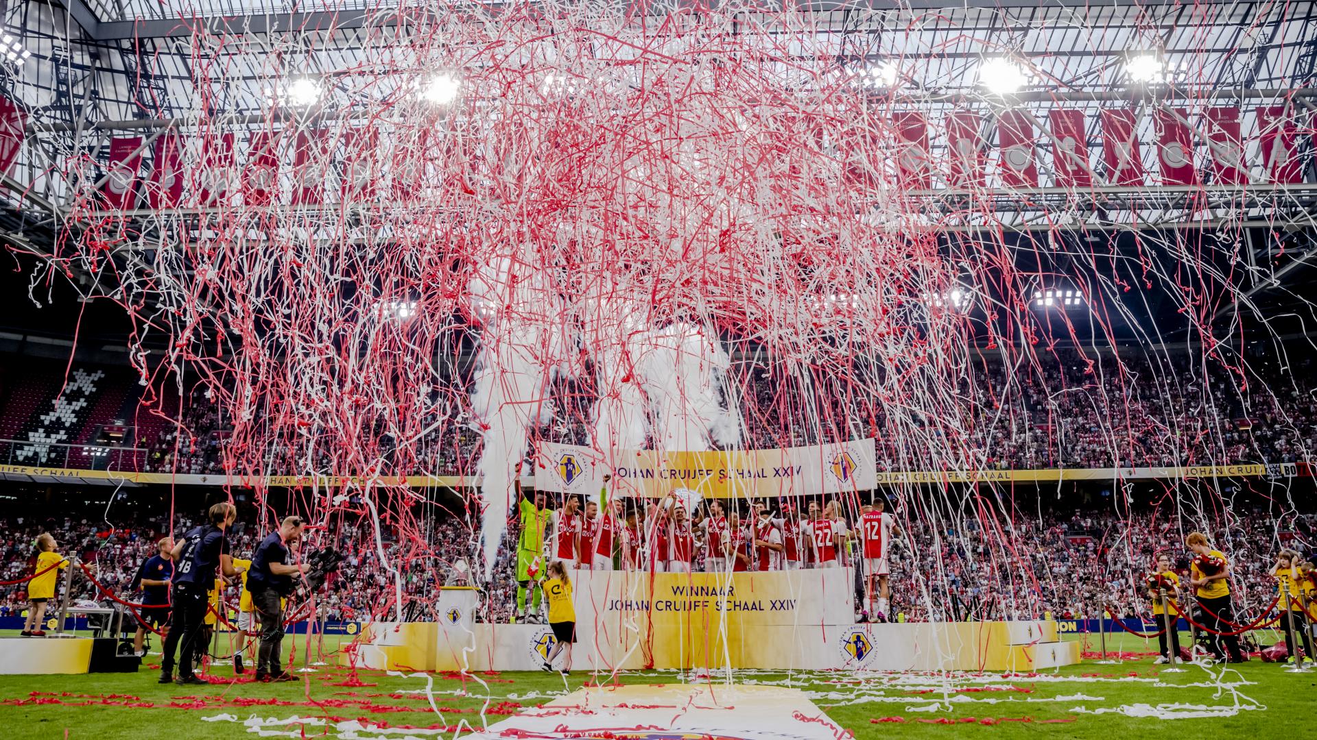 Ajax winnaar van de Johan Cruijff Schaal 2019 KNVB Ajax winnaar van de Johan Cruijff Schaal 2019 KNVB