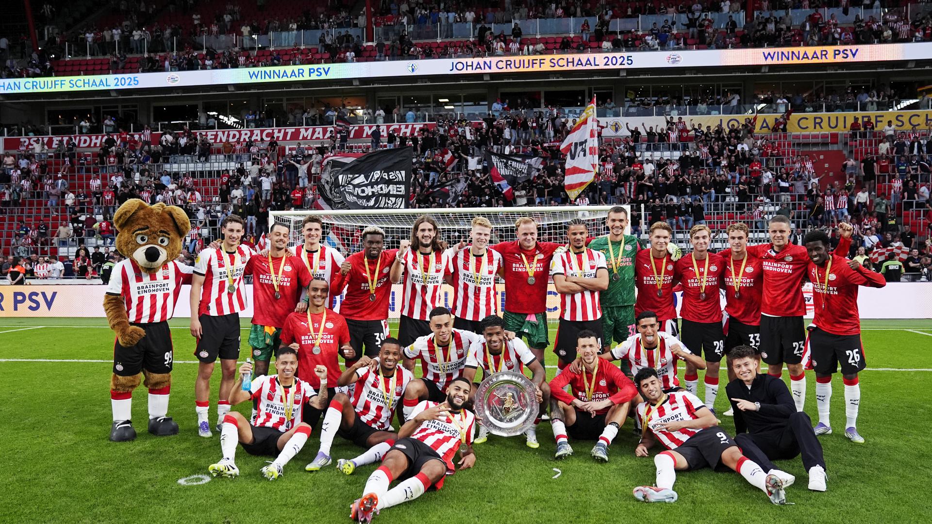 De Johan Cruijff Schaal is voor PSV