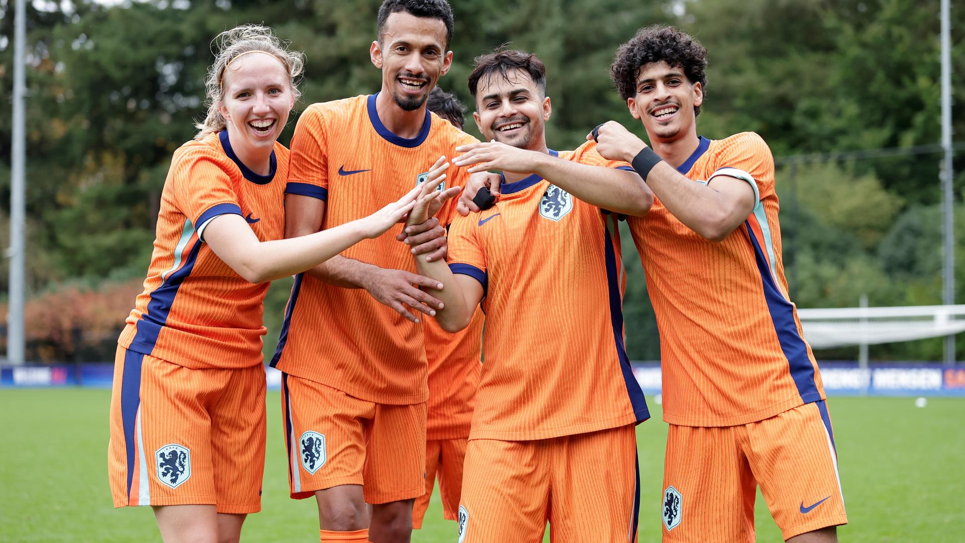 Oranje op de Unity EURO Cup