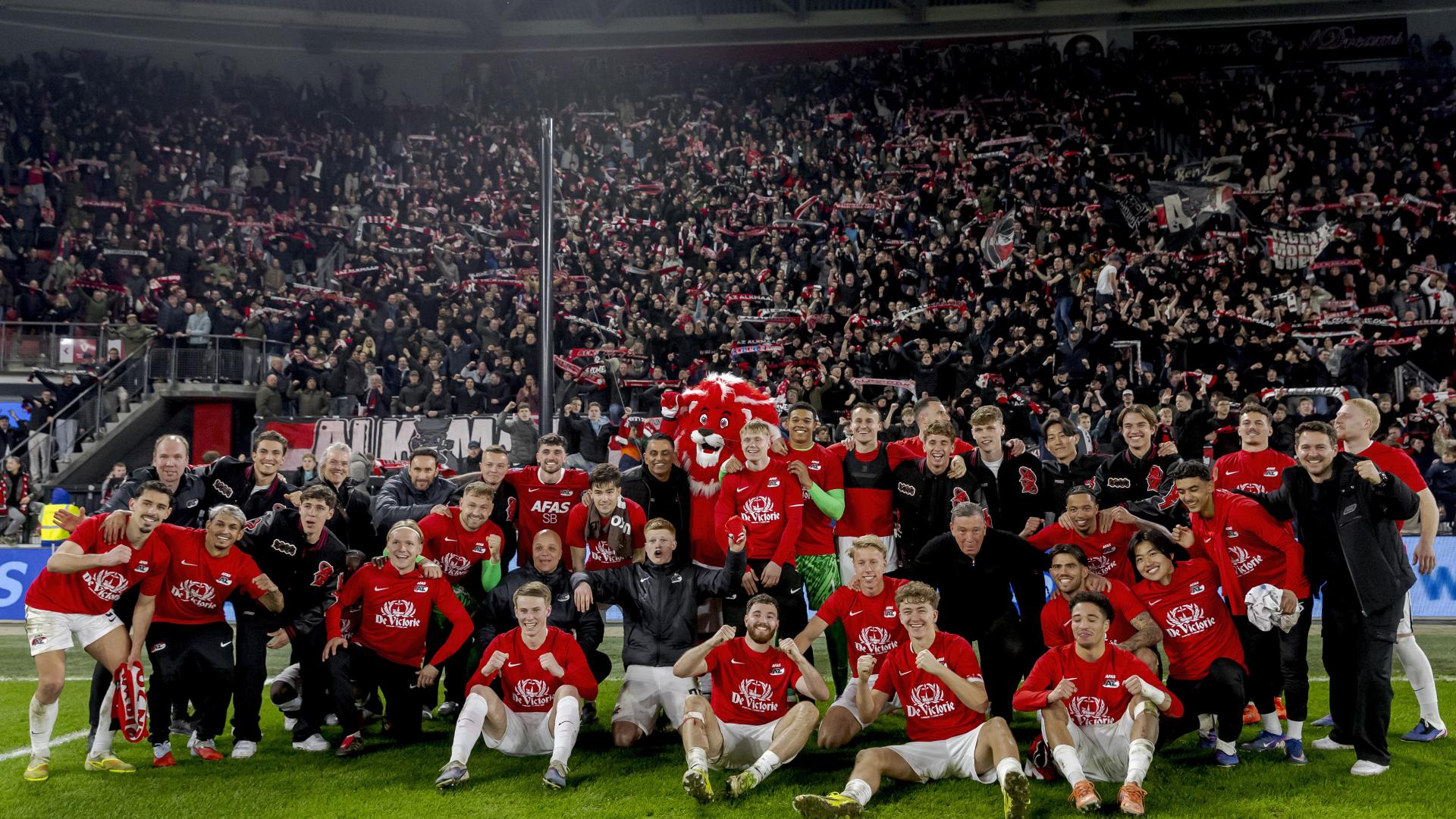 AZ verslaat Telstar en treft NEC in finale Eurojackpot KNVB Beker