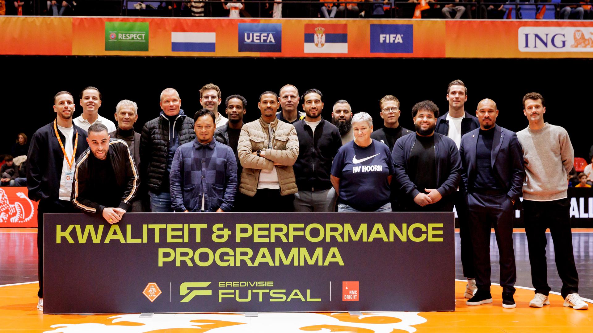 Eredivisie Futsalclubs aan de slag met Kwaliteit & Performance programma