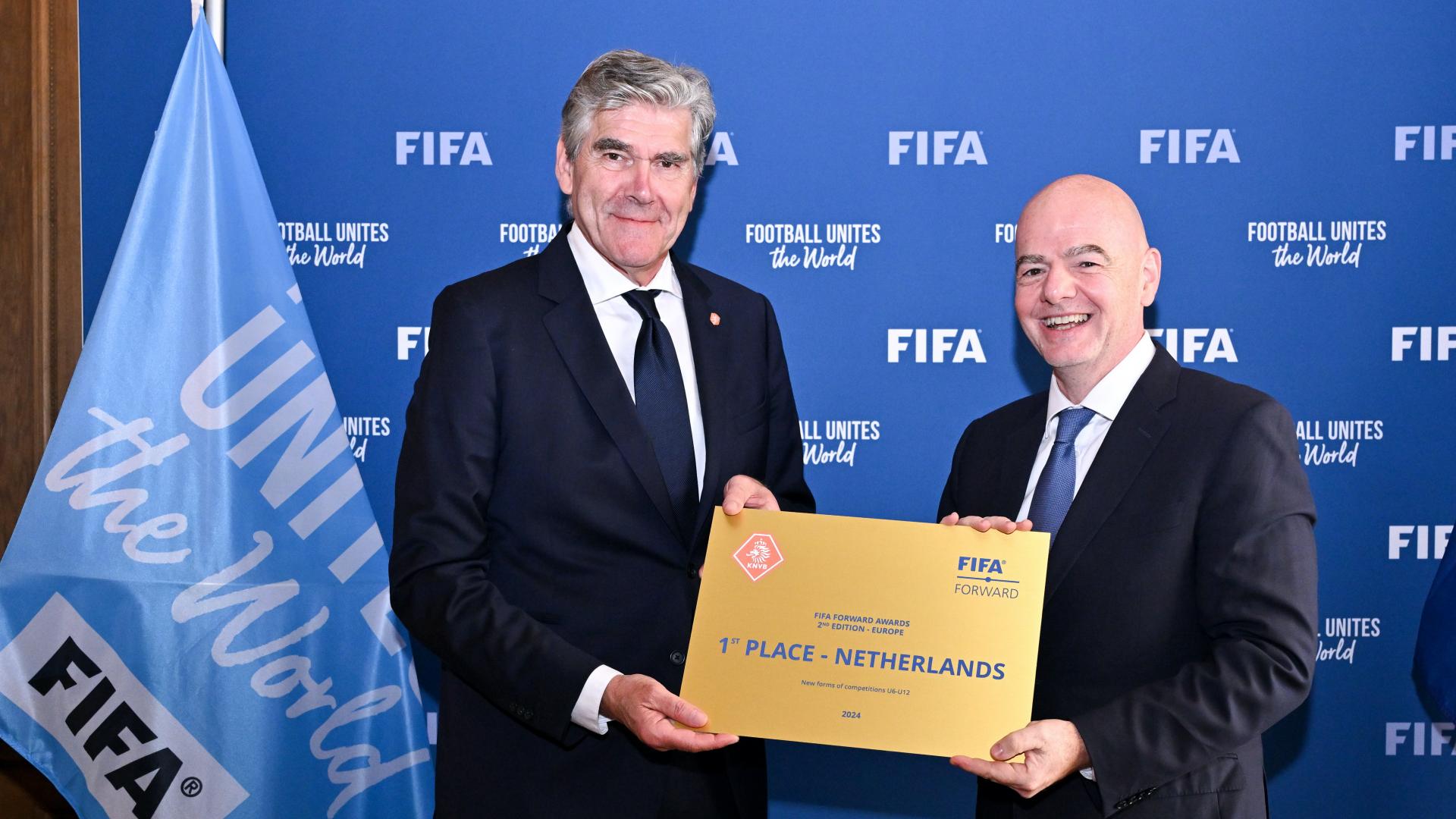 KNVB wint FIFA Forward Award voor innovatieve jeugdcompetities