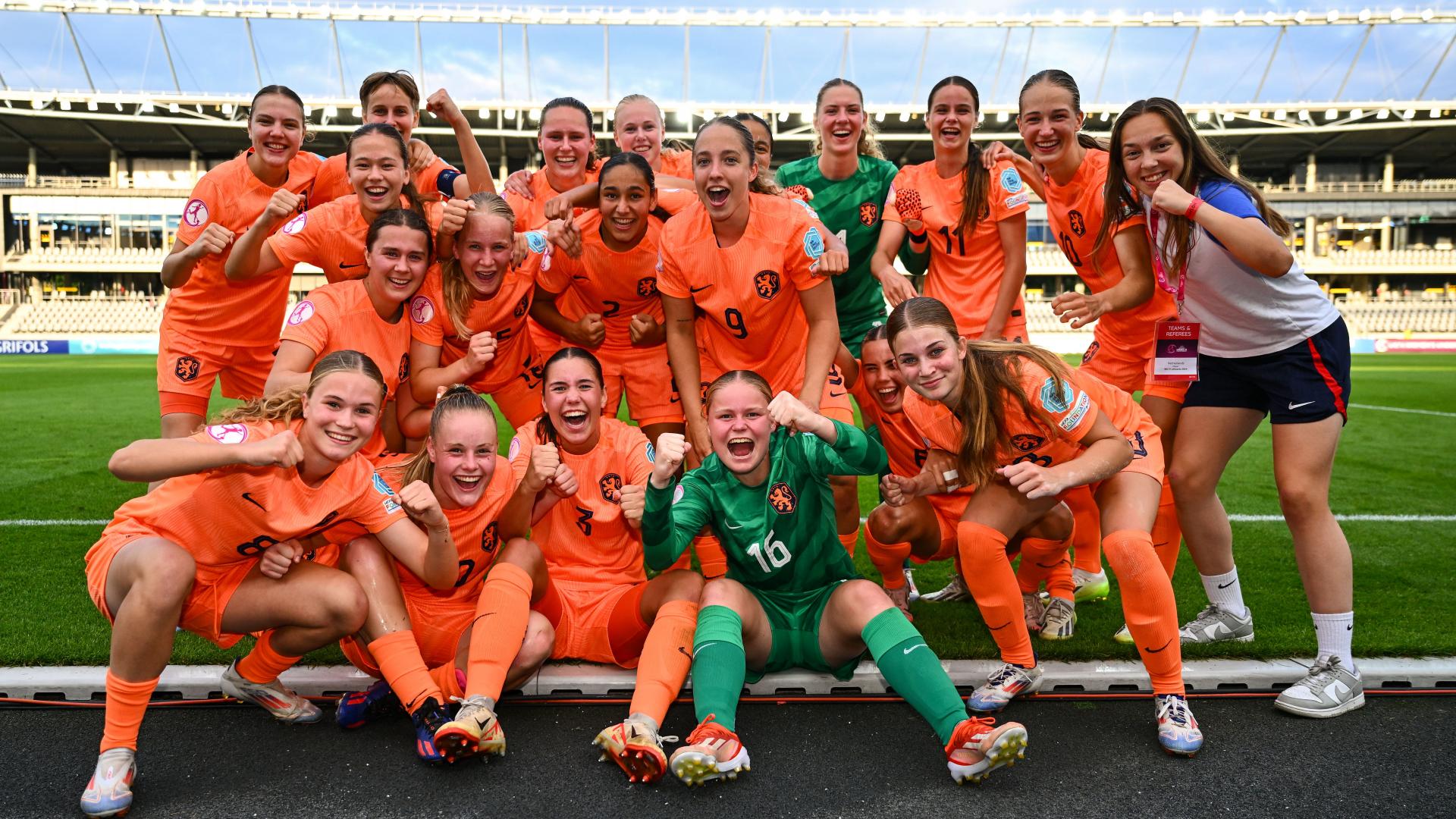EK onder 19: Oranje in finale tegen Spanje