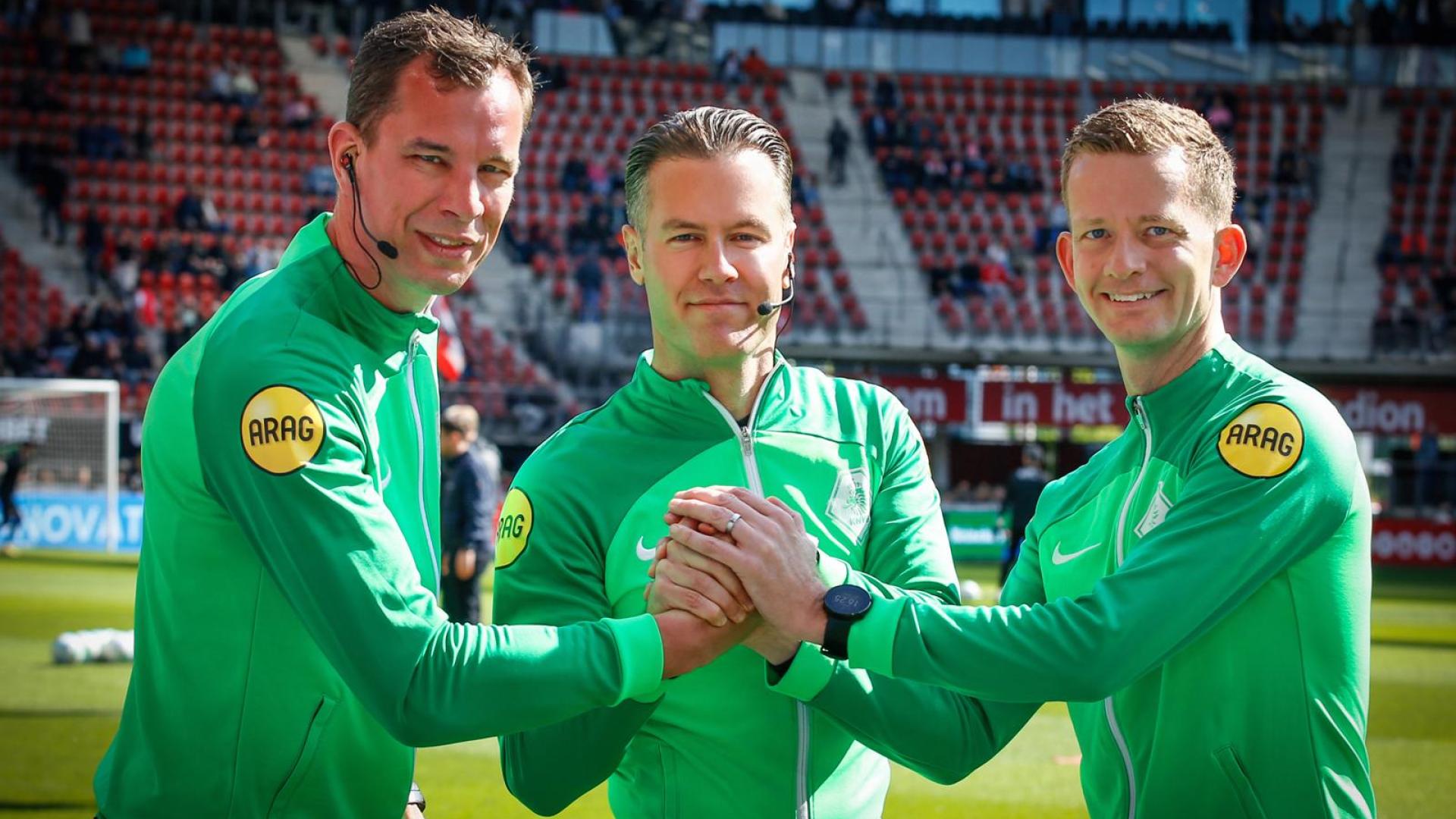 Danny Makkelie met zijn team naar WK 2026