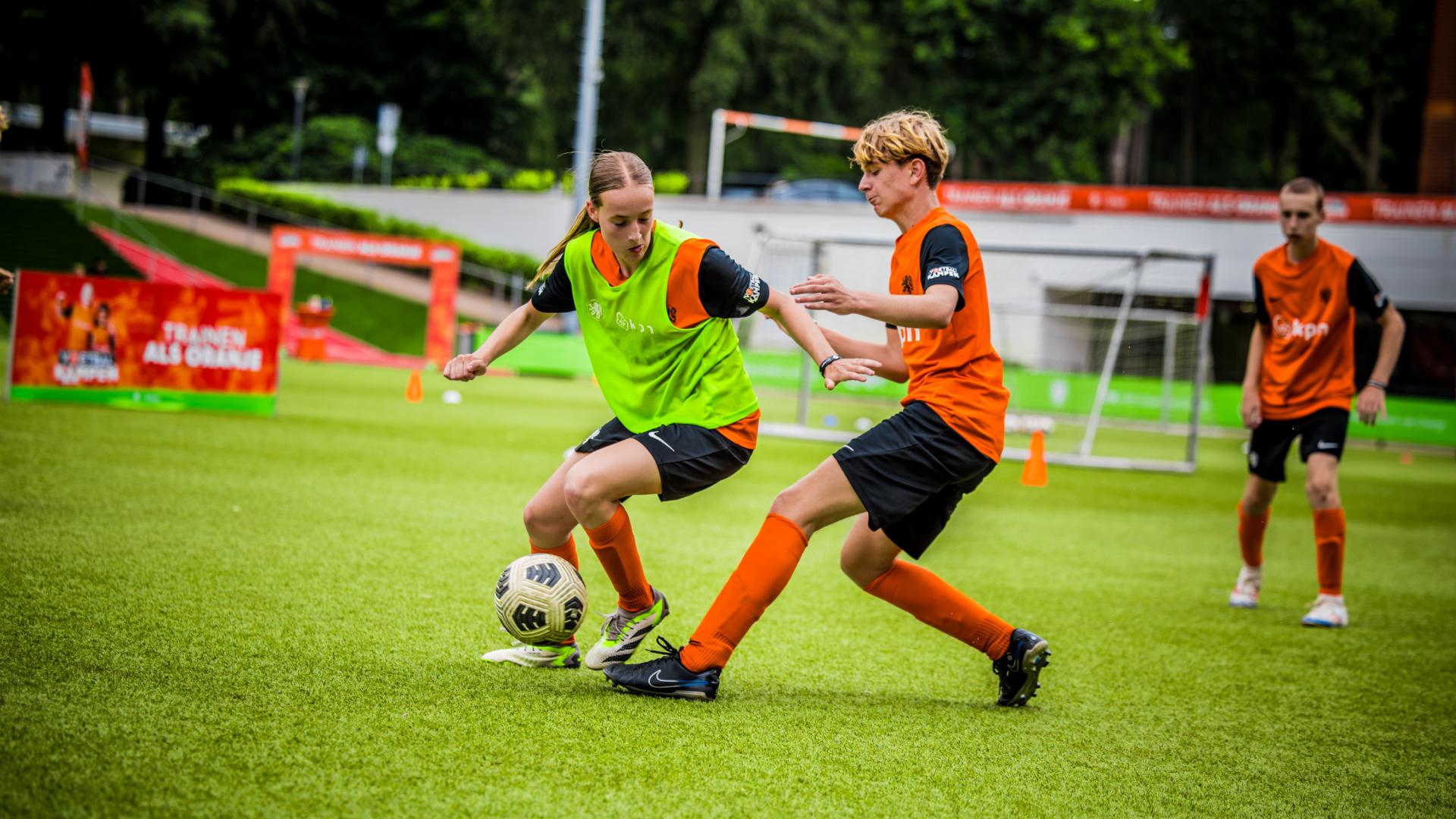 KNVB Voetbalkampen: al tien jaar trainen als Oranje