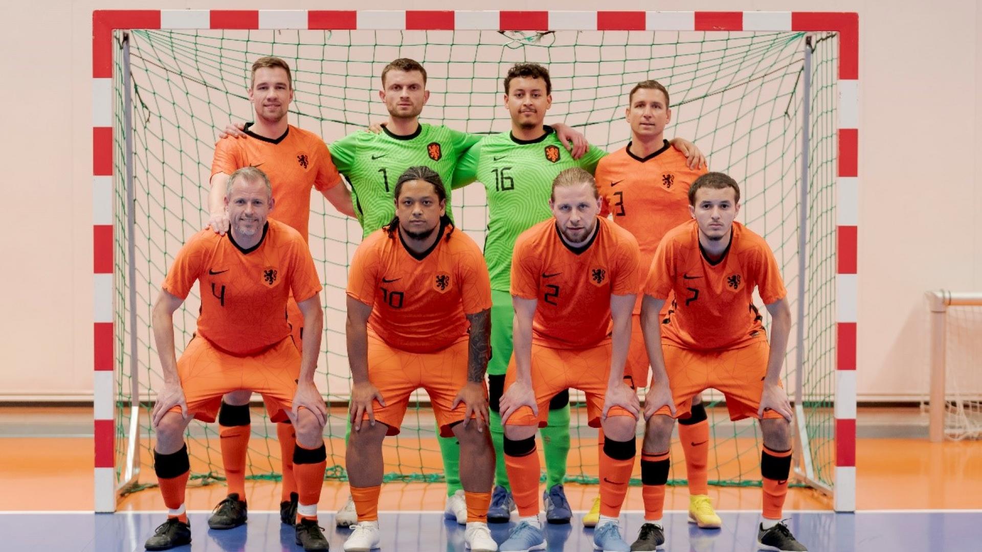 Winter Deaflympics 2024 het Doven Futsal mannenteam strijdt in de