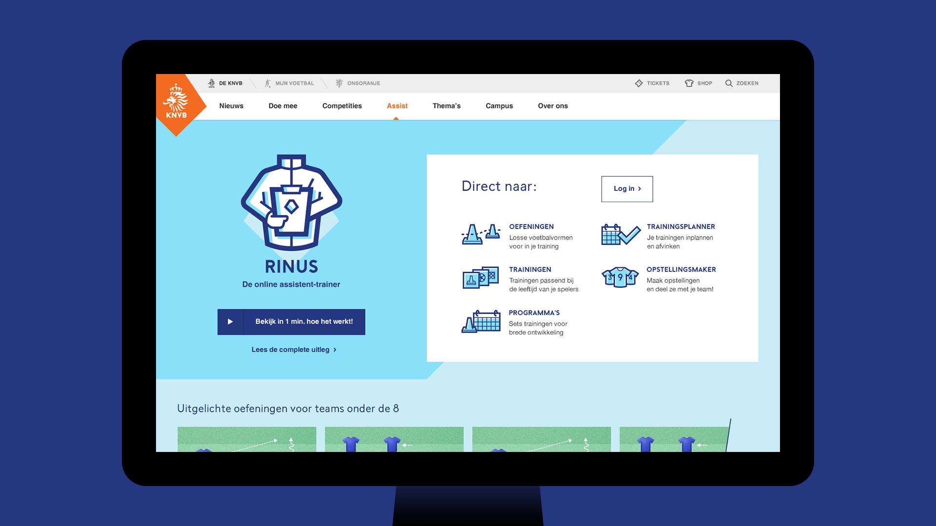 Rinus, De Online Assistent-trainer | KNVB