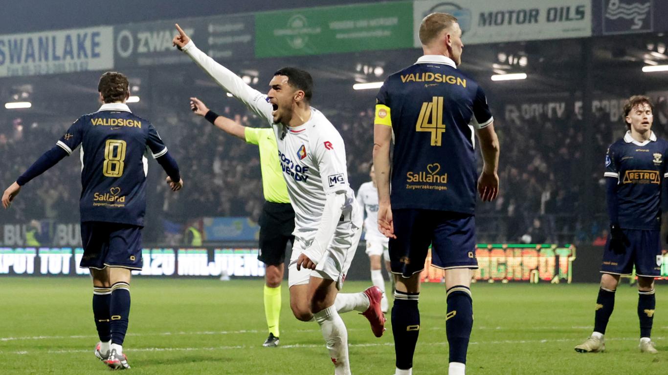 Telstar verslaat titelverdediger Go Ahead en staat voor het eerst sinds 1992 in halve finale