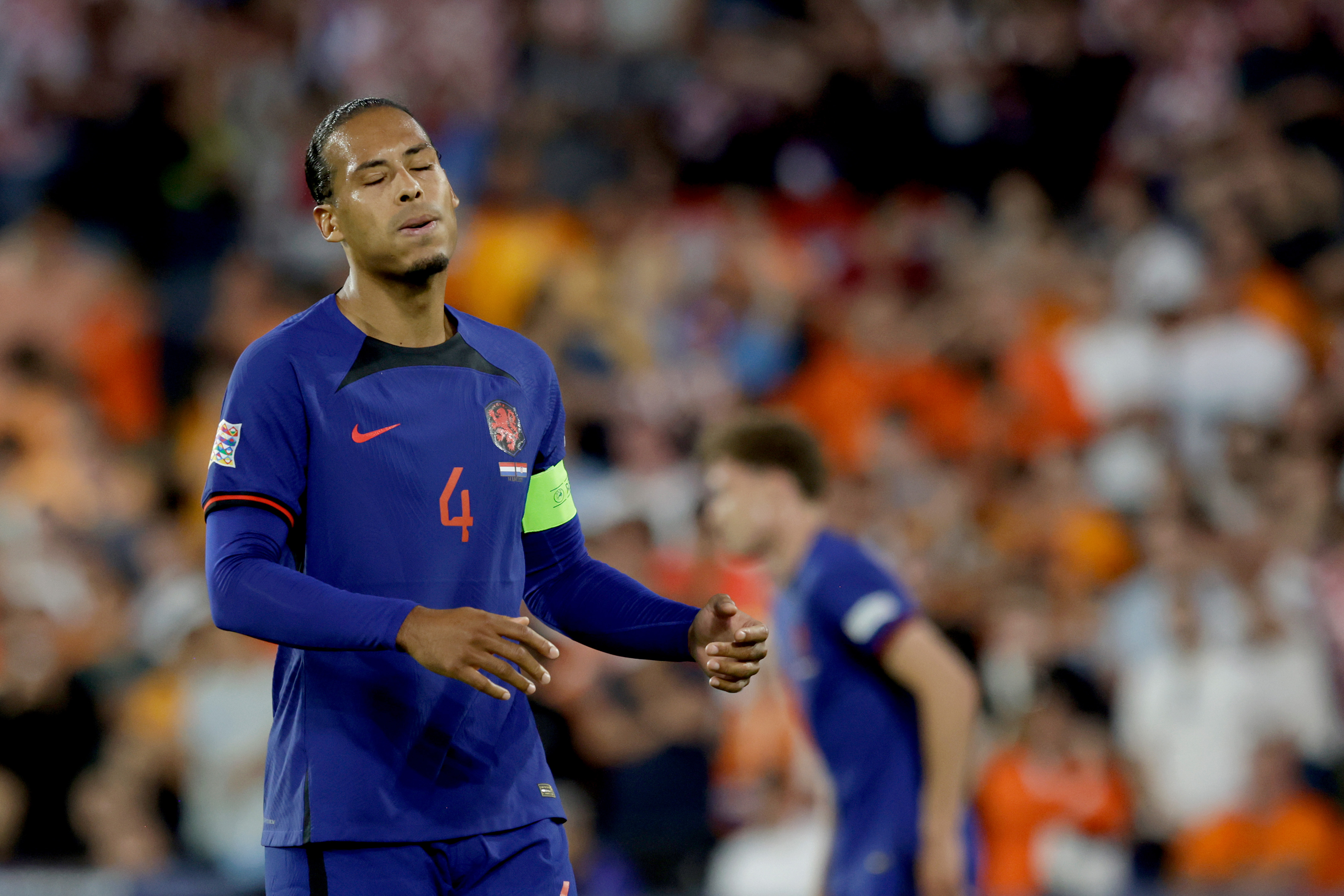 Virgil van Dijk teleurgesteld en trots: 'Gevochten als leeuwen'