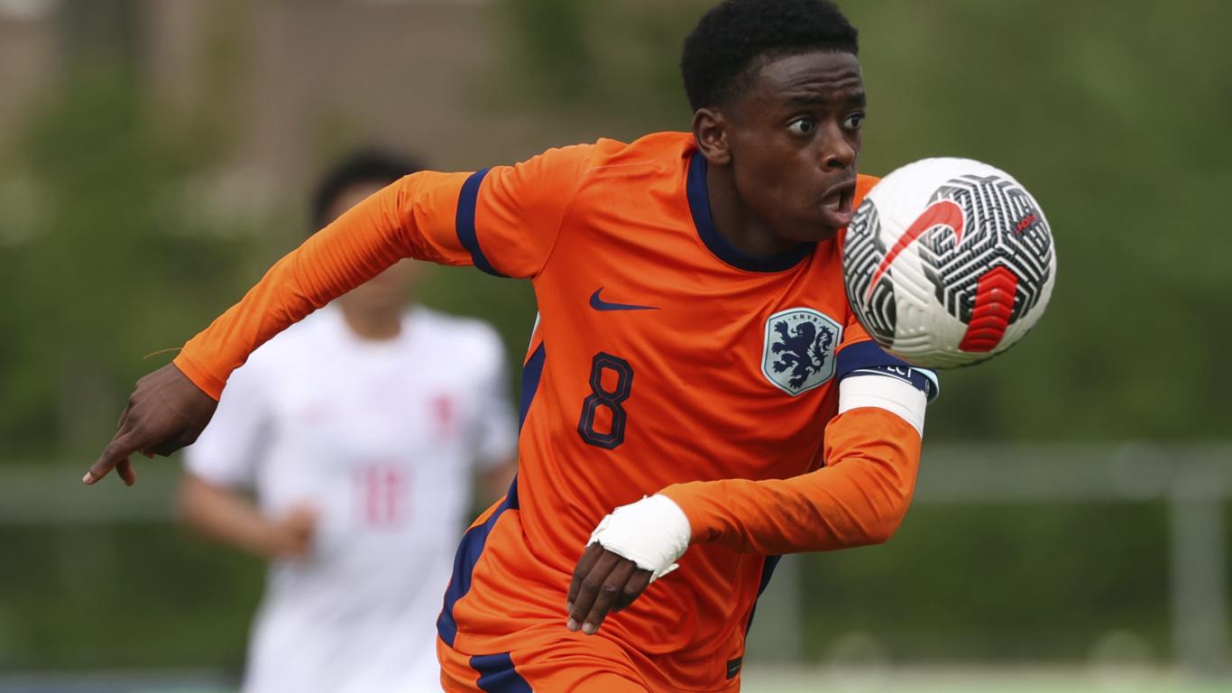 Oranje onder 17 (m) oefent tegen Denemarken en België