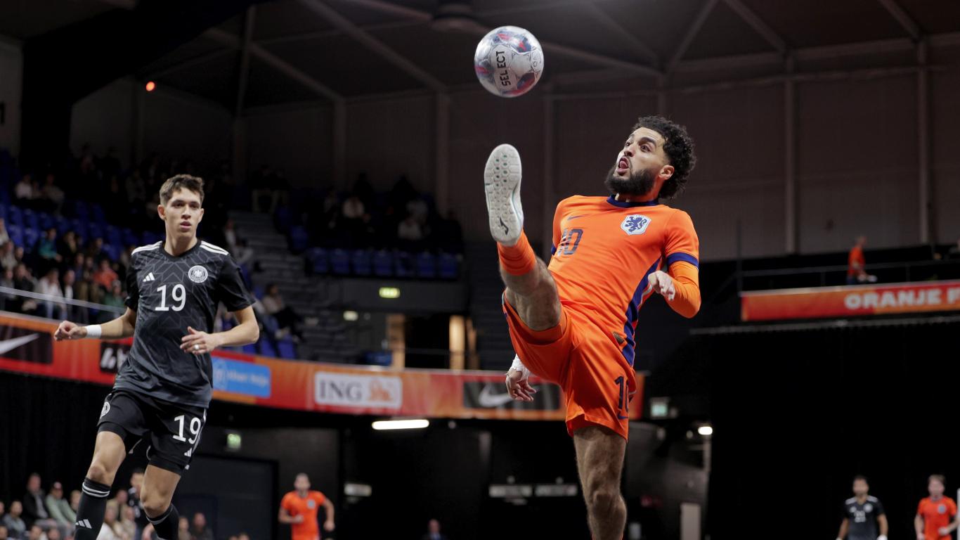 Selectie Oranje Futsal (m) voor trainingsstages in Zeist