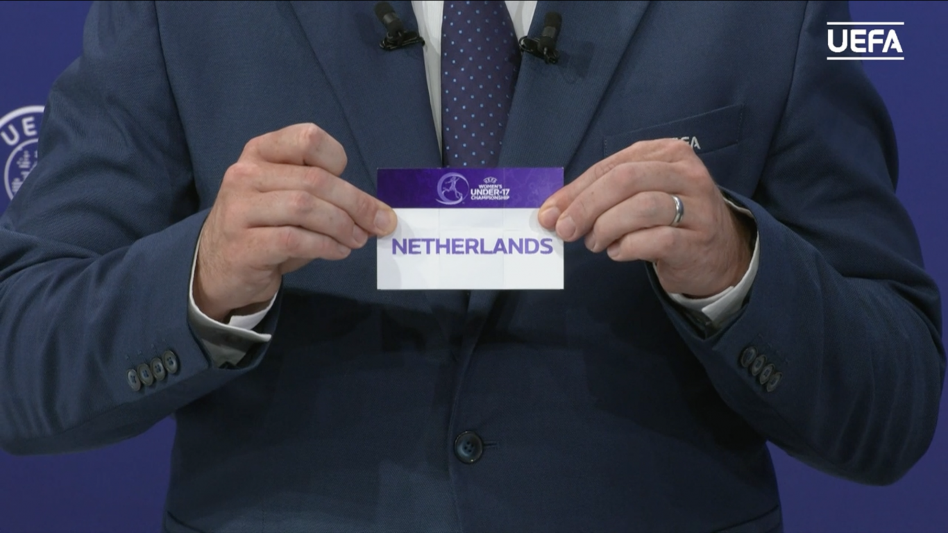 Onder 17 (v) in eerste ronde EK-kwalificatie tegen Engeland, Tsjechië ...