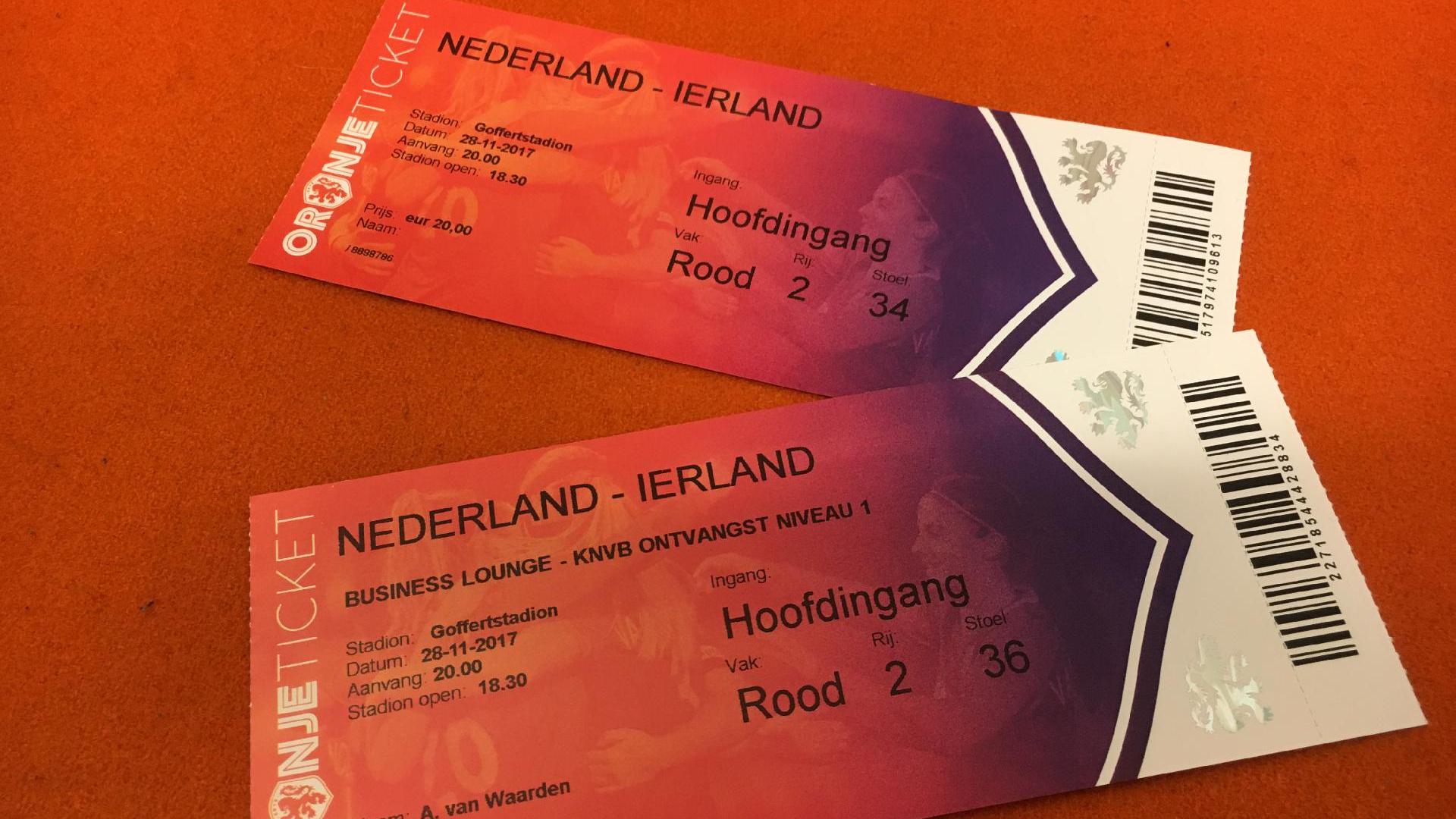 Tickets printen OnsOranje