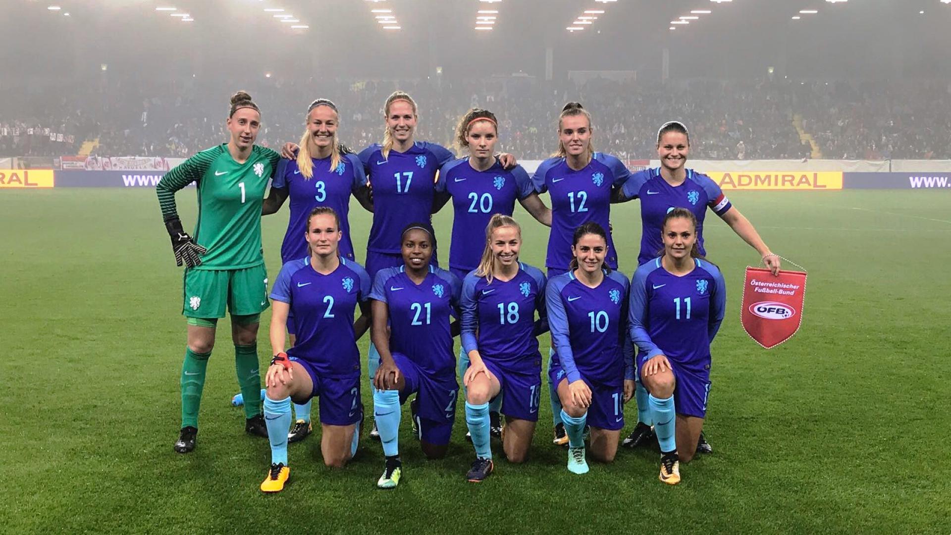 Oefenwinst Oranjevrouwen in Oostenrijks schimmenspel | OnsOranje