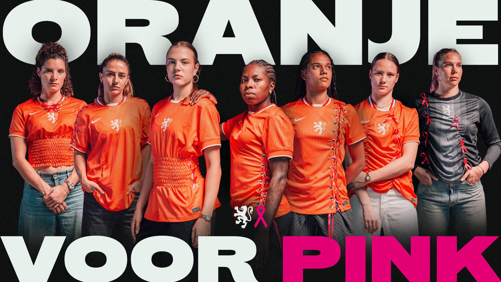 Oranje voor Pink
