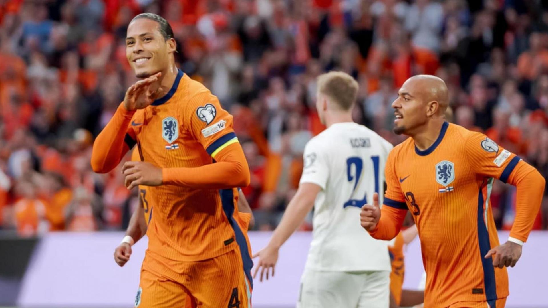 Oranje heeft weinig moeite met Finland