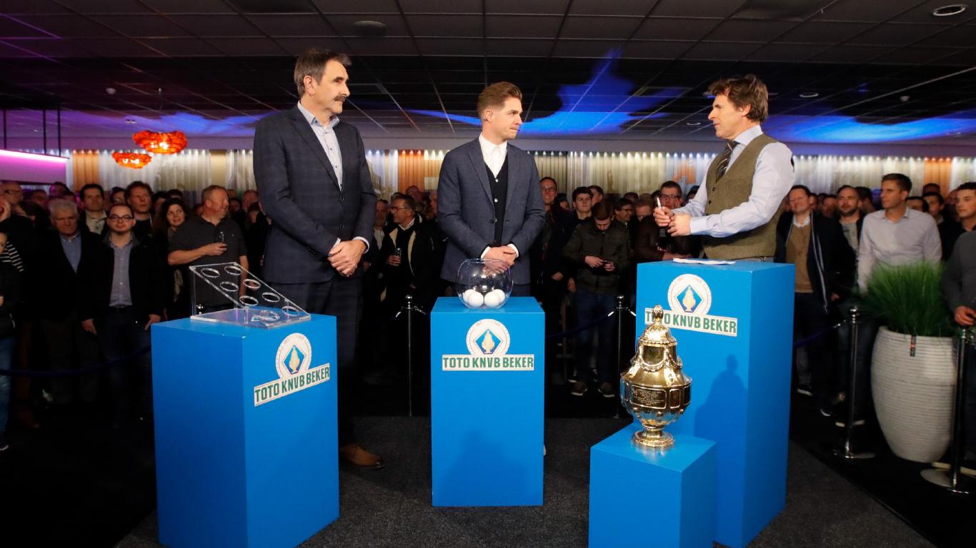 Loting eerste ronde TOTO KNVB Beker 2023/'24